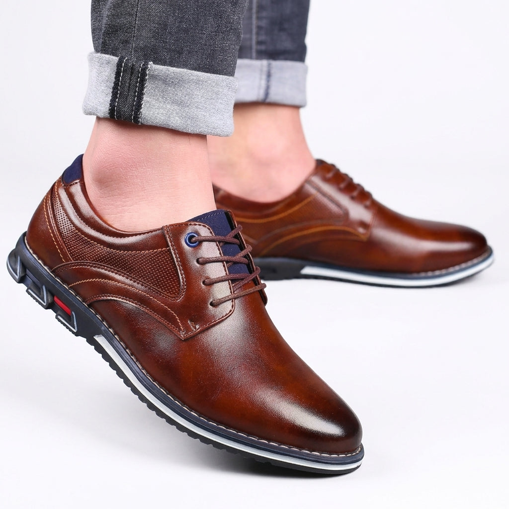 Zapatos Derby de Cuero para Hombre