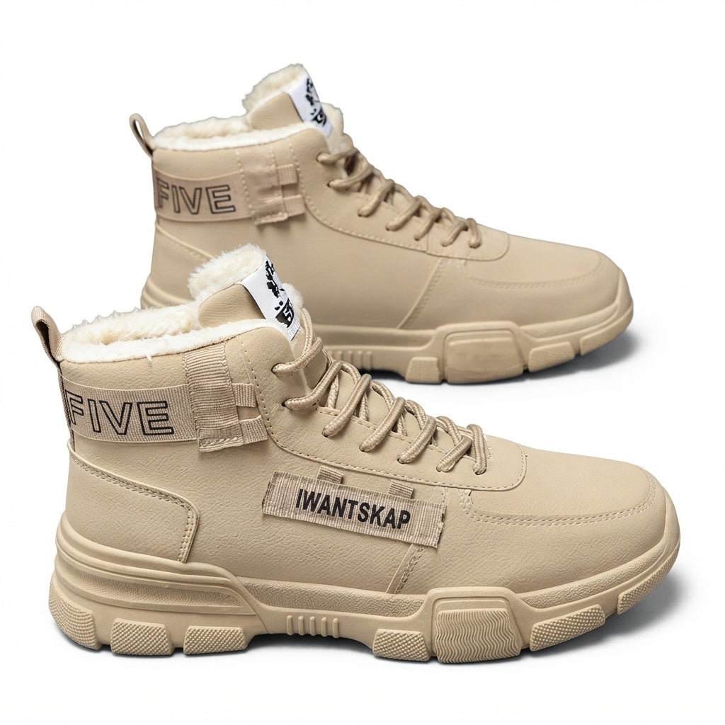 Botas de Combate Acogedoras para Hombre
