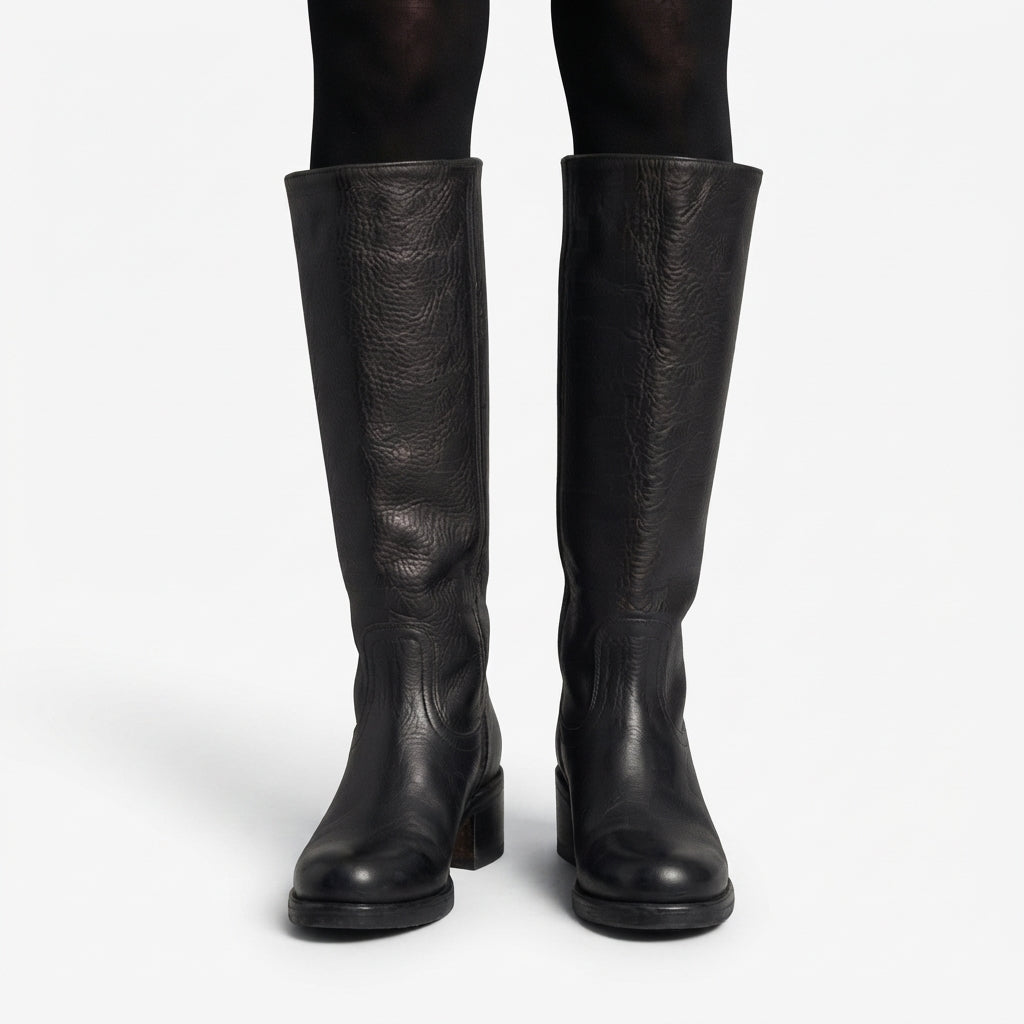 Botas de Cuero Altas Ortopédicas para Mujeres