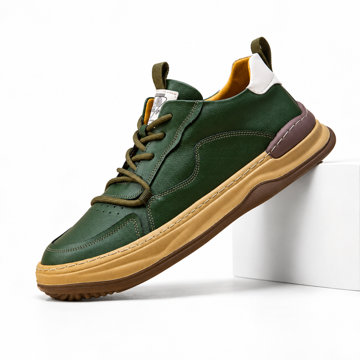 Zapatillas Urbanas de Cuero para Hombre