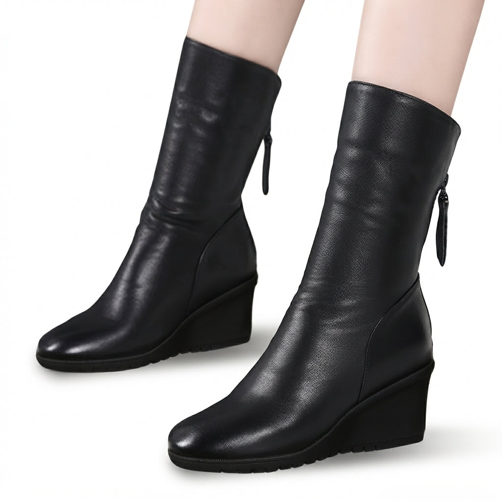 Botas de Cuero Elegantes para Mujer