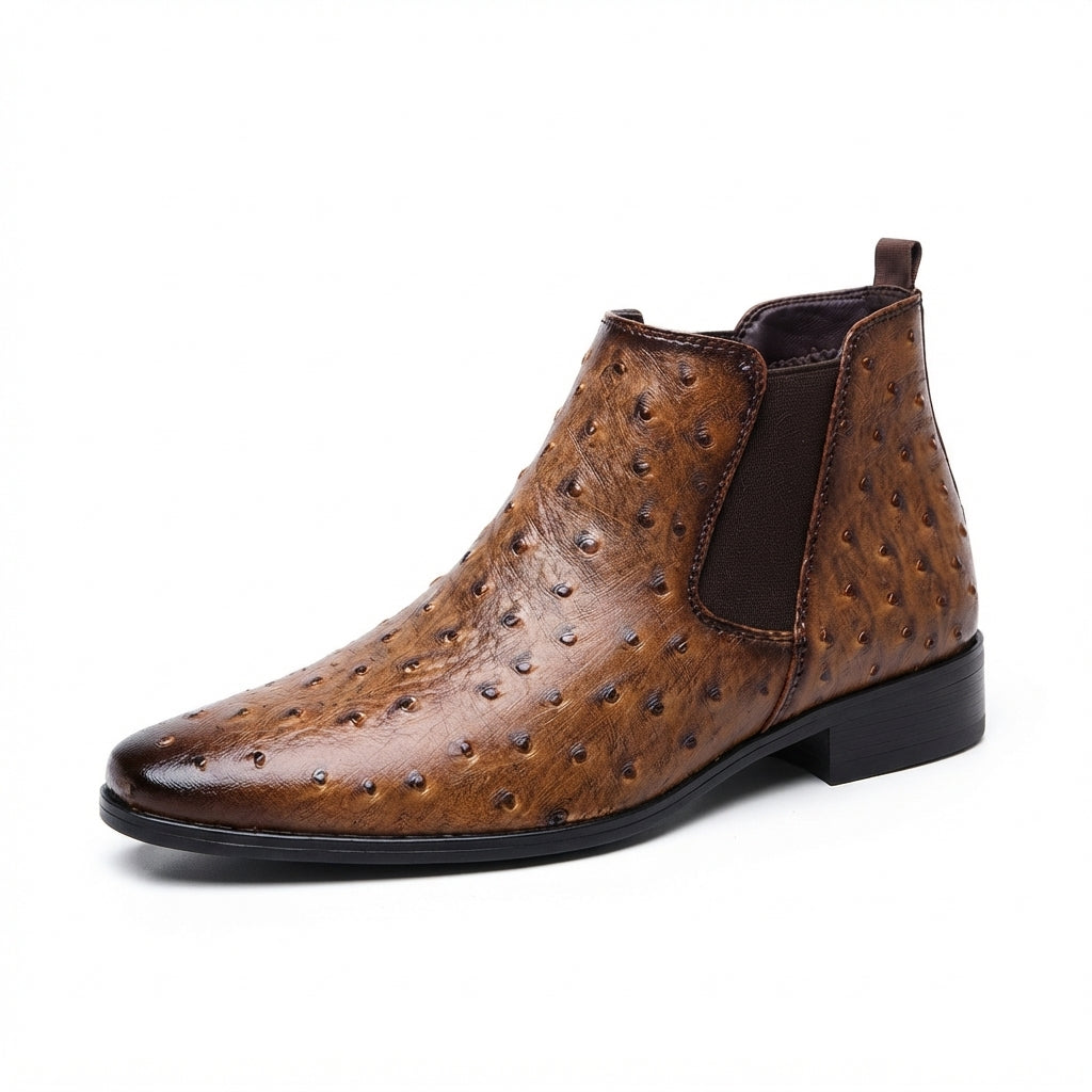 Botines Chelsea de Punta Afilada para Hombre