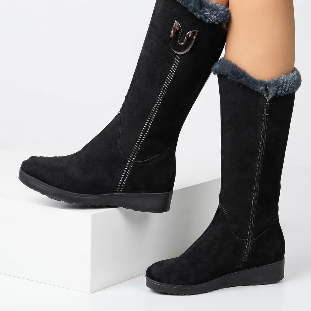 Botas de Invierno Altas y Acogedoras para Mujeres