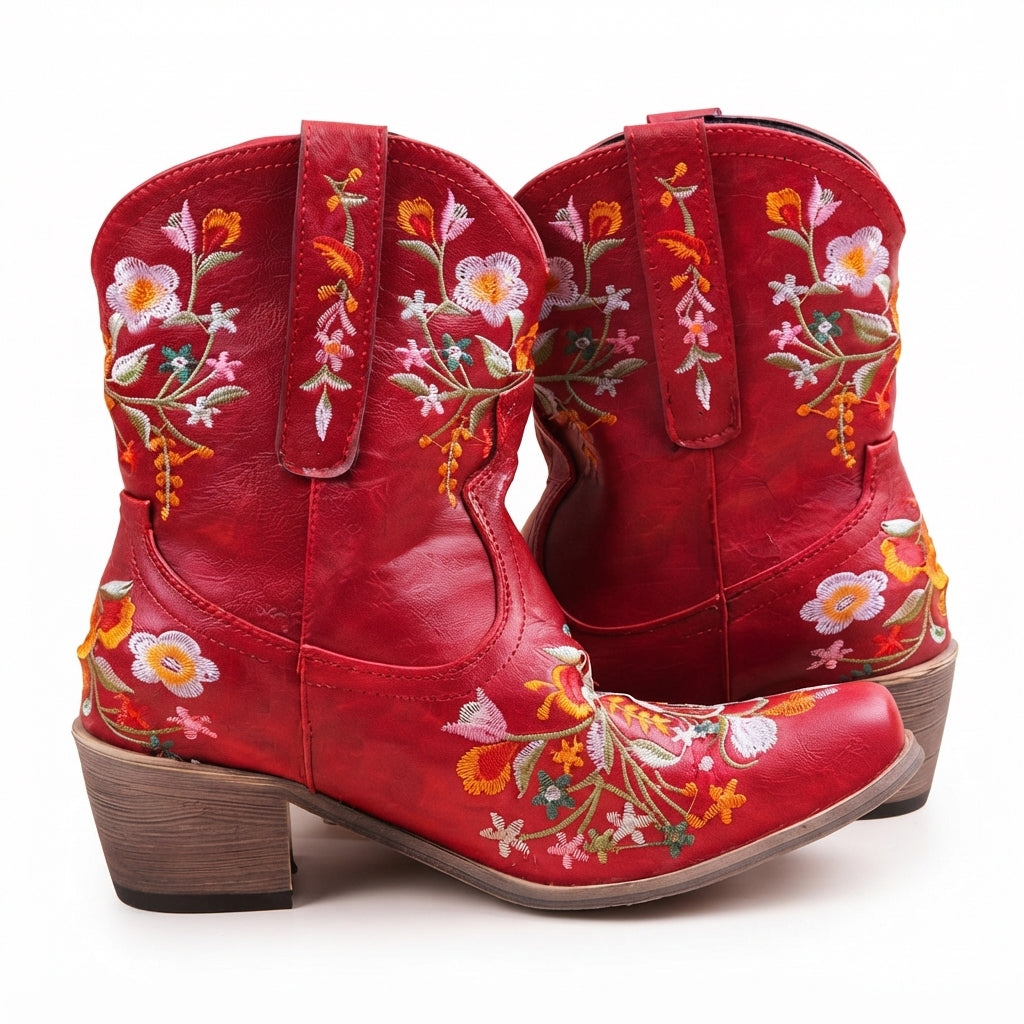 Botas de Vaquero con Tacón Encantadoras para Mujeres