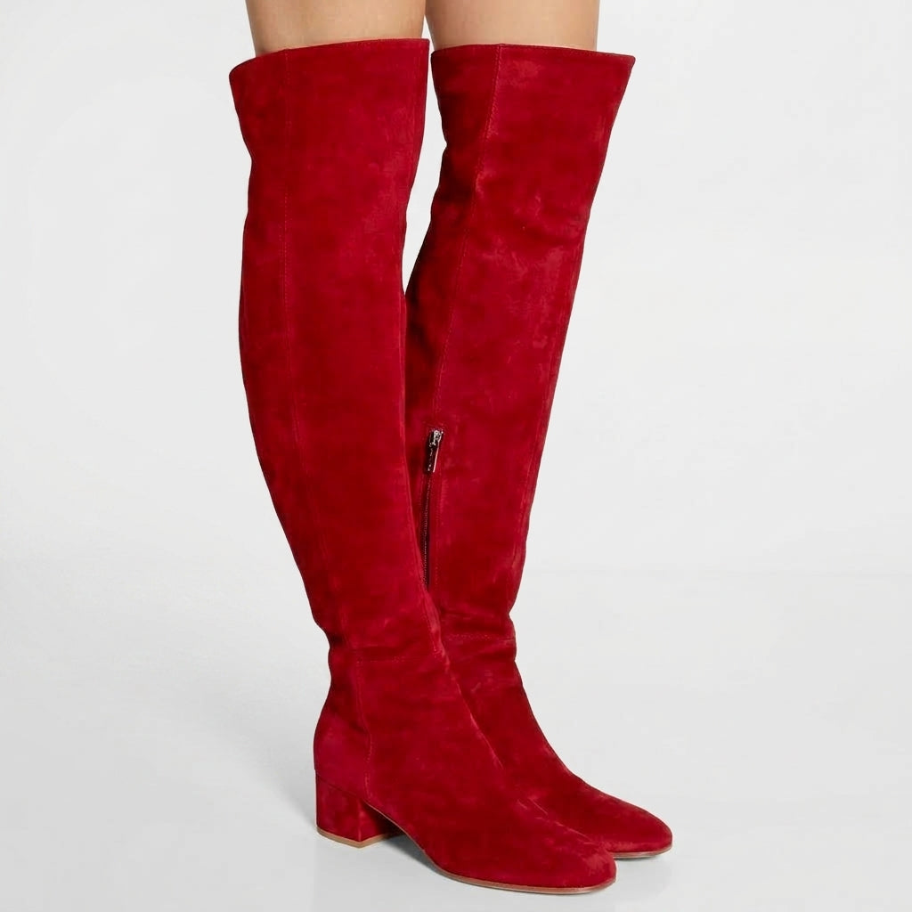 Botas Altas de Ante para Mujeres