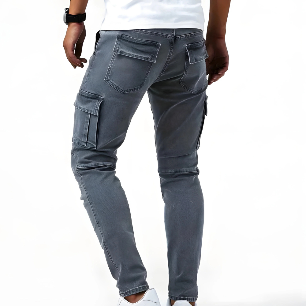 Pantalones Cargo Marino