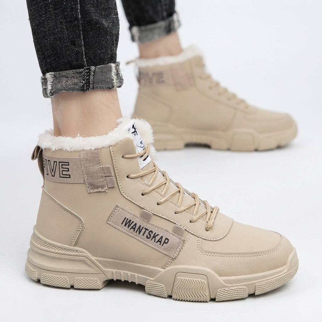 Botas de Combate Acogedoras para Hombre