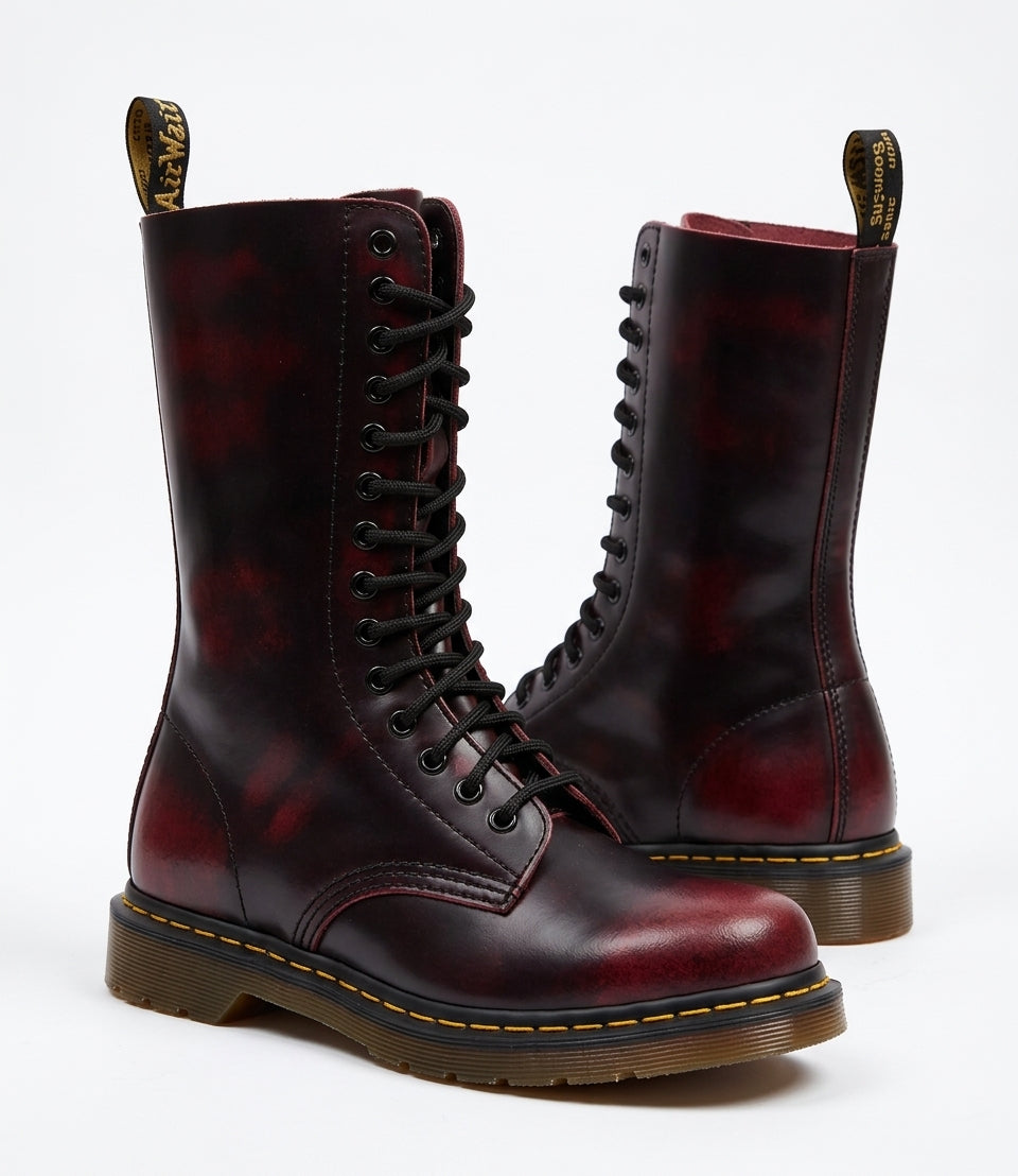 Botas de Combate de Cuero Versátiles para Hombre