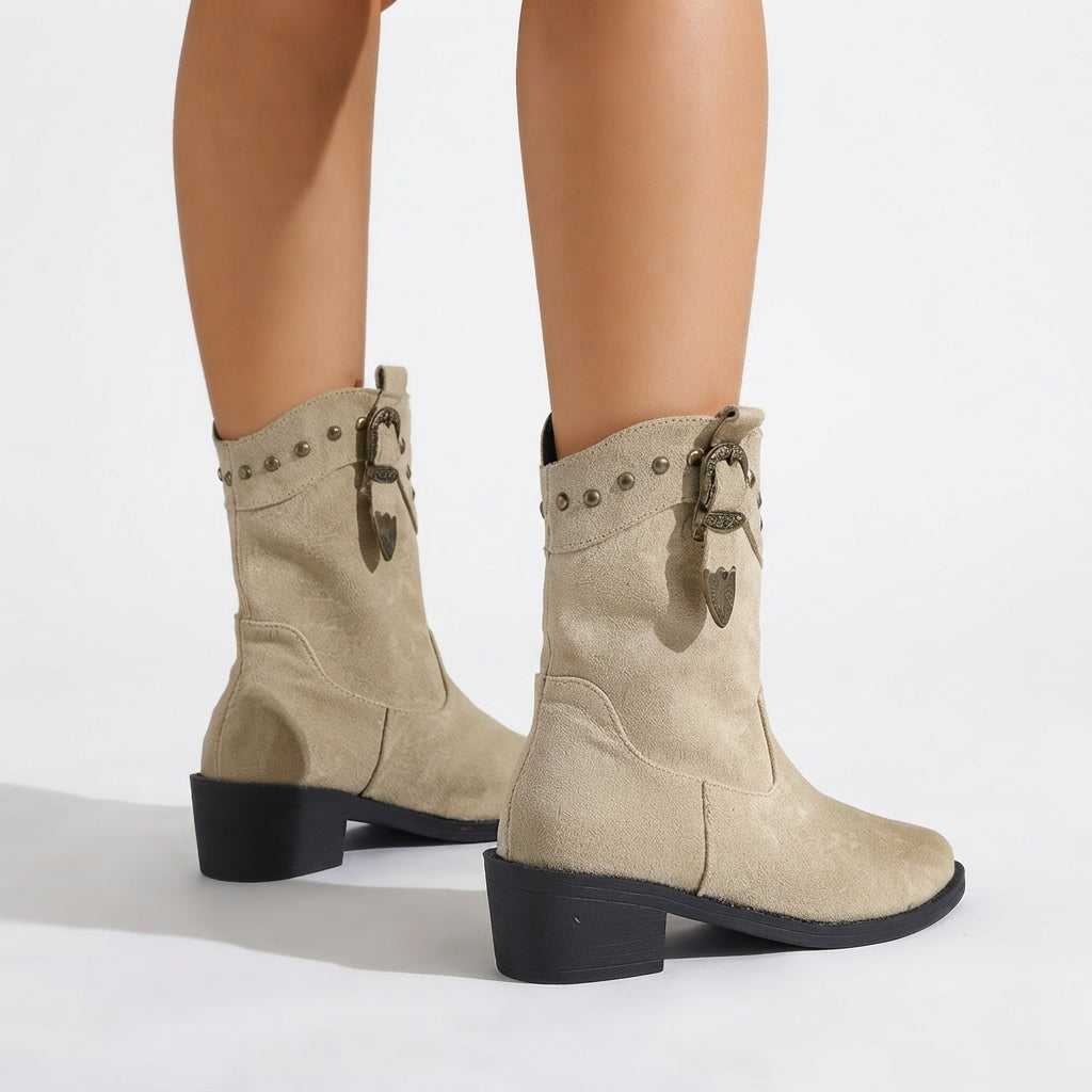 Botas de Vaquera Biker para Mujeres