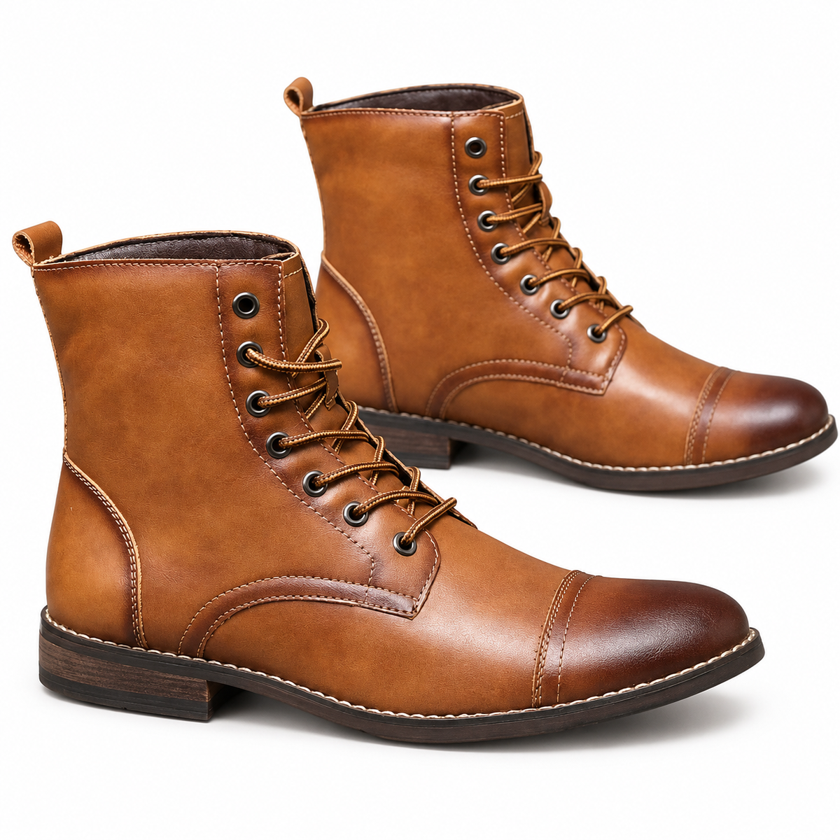 Botas de Cuero Vintage para Hombre