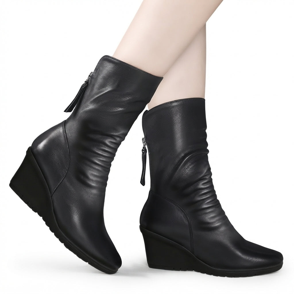 Botas de Cuero Elegantes para Mujer
