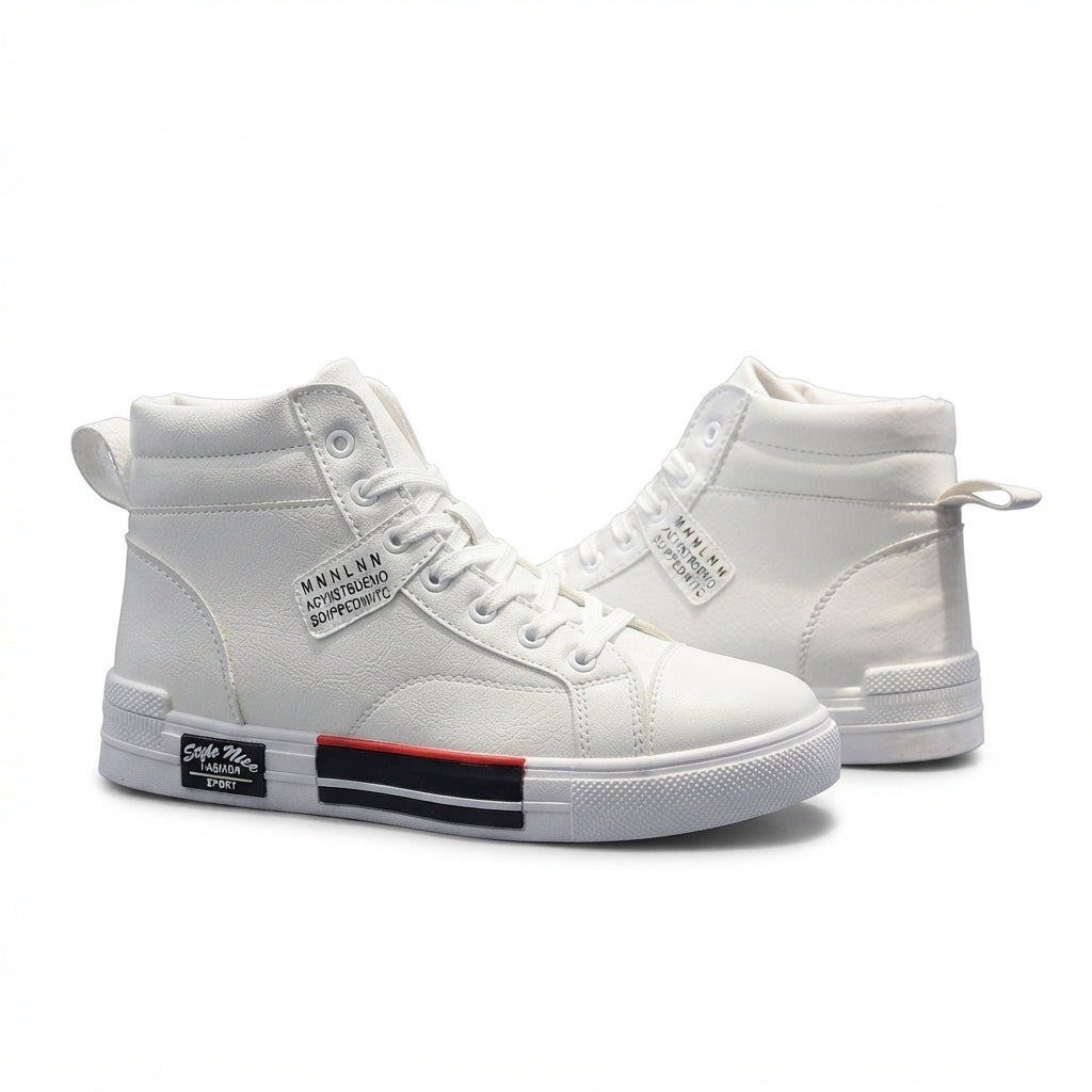 Zapatillas Altas de Hombre con Cordones Relajadas
