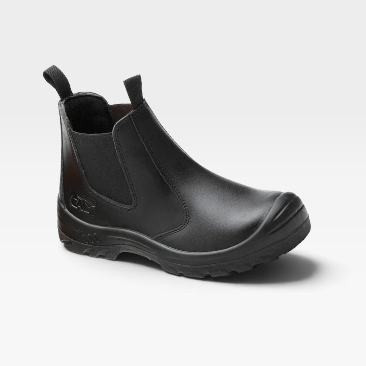 Botas de Trabajo de Cuero de Vacuno para Hombre – Botas Slip On con Punta Reforzada