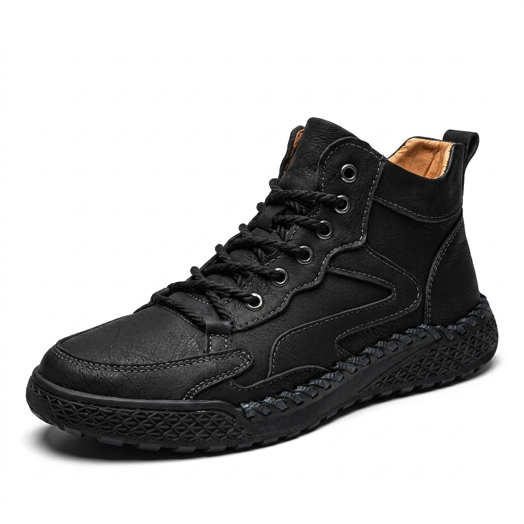 Zapatillas de Trail de Cuero para Hombre – Sneakers