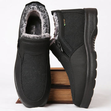 Botas de Cuero Acolchadas para Hombre