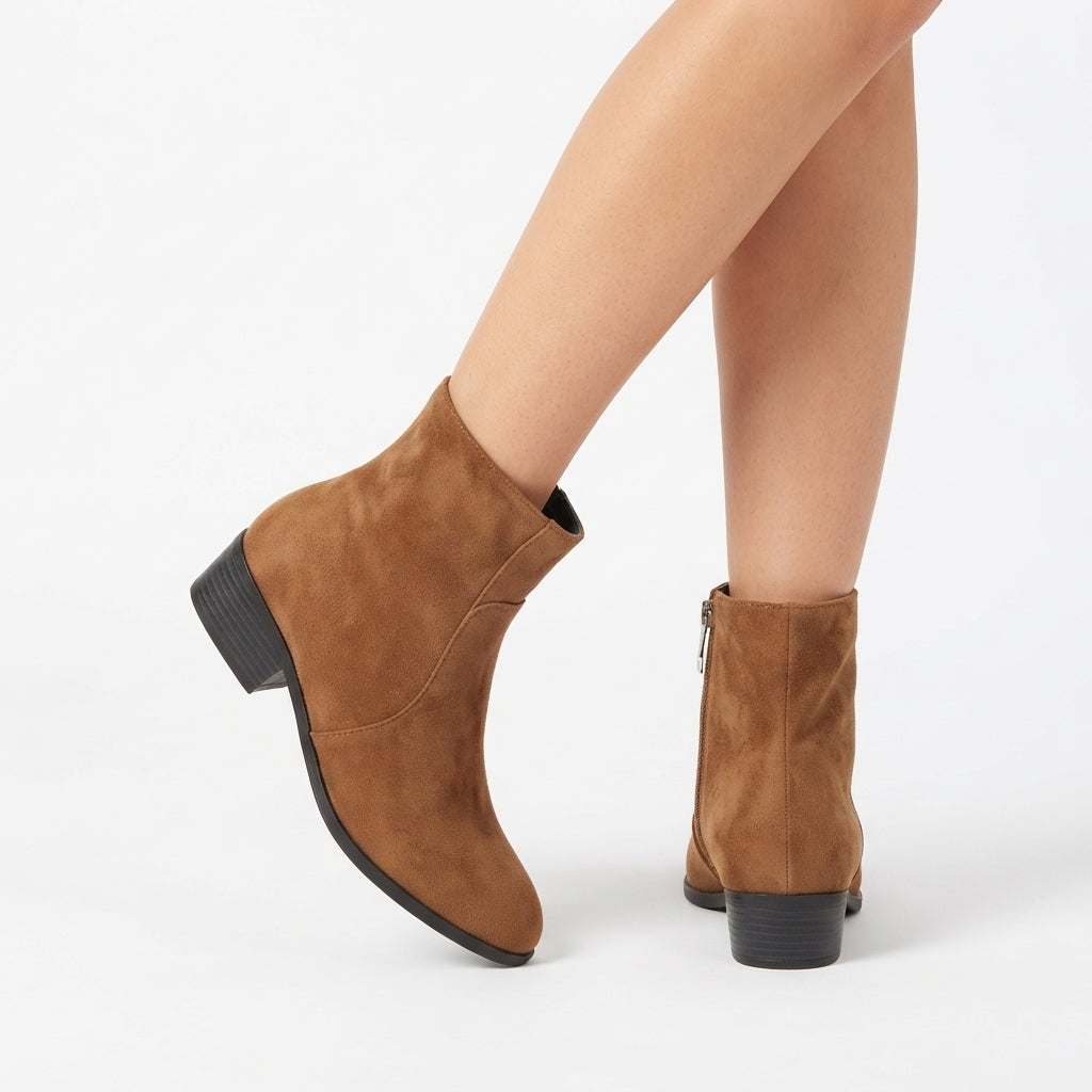 Botines Elegantes de Tacón para Mujer