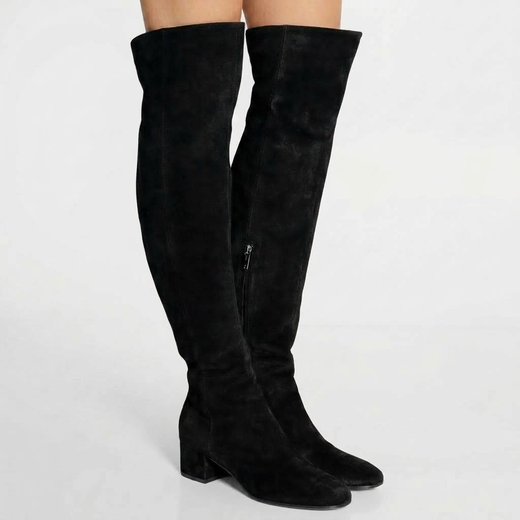 Botas Altas de Ante para Mujeres