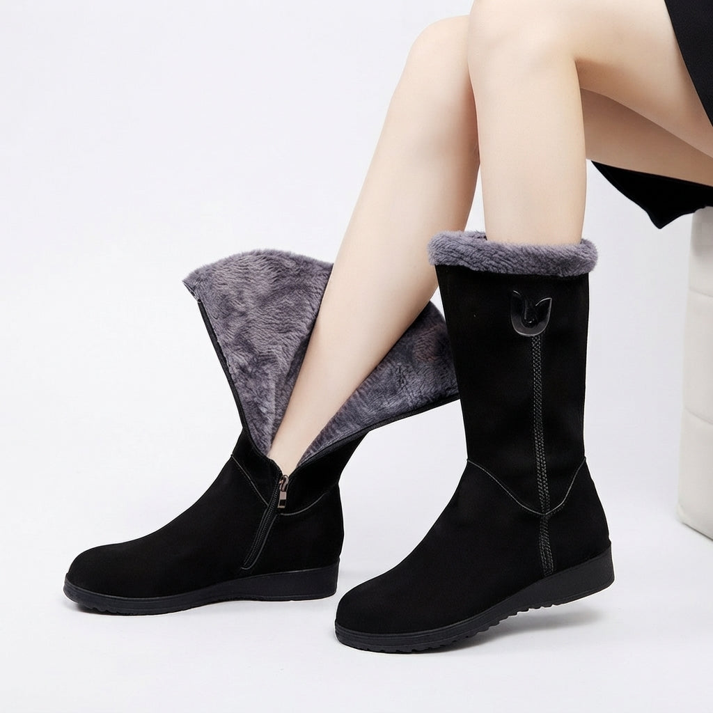Botas de Invierno Altas y Acogedoras para Mujeres