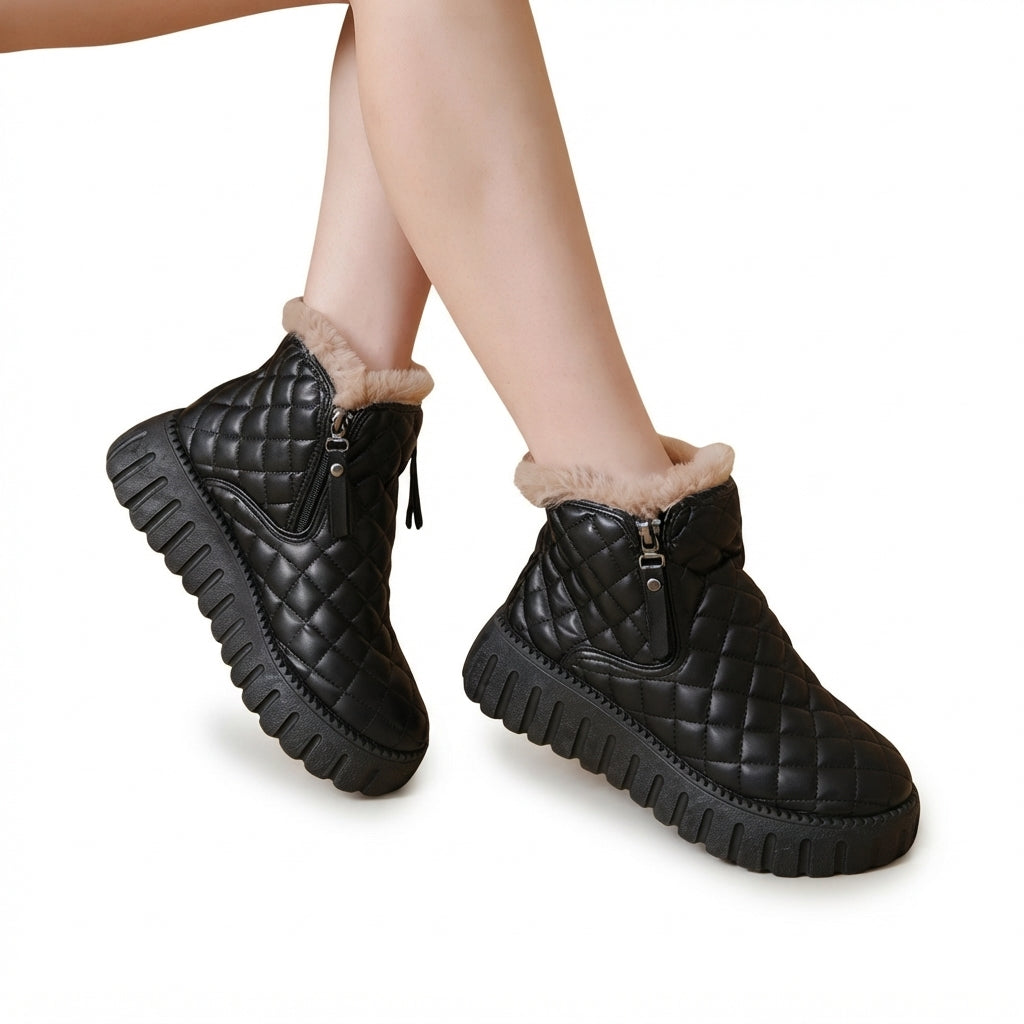 Botas de Tobillo de Invierno Acogedoras para Mujeres