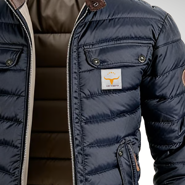 Chaqueta Acolchada Cortina