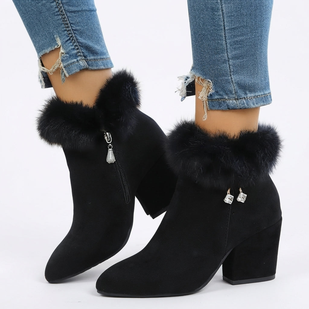 Botines de Tacón Cómodos para Mujeres