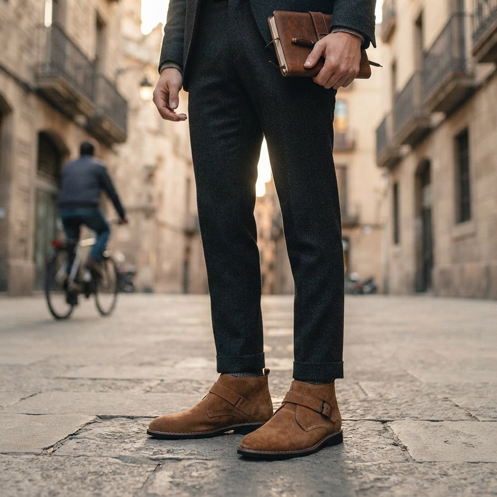 Botas Clásicas de Ante para Hombre