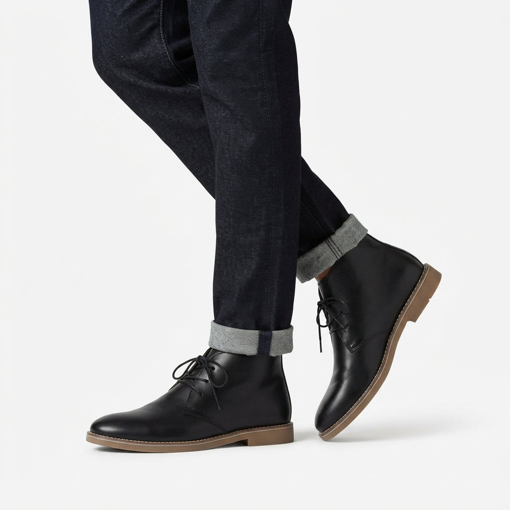 Botas Desérticas de Cuero para Hombre