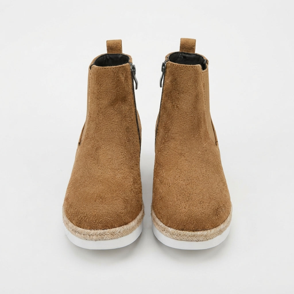 Botas Chelsea de Plataforma Acogedoras para Mujeres