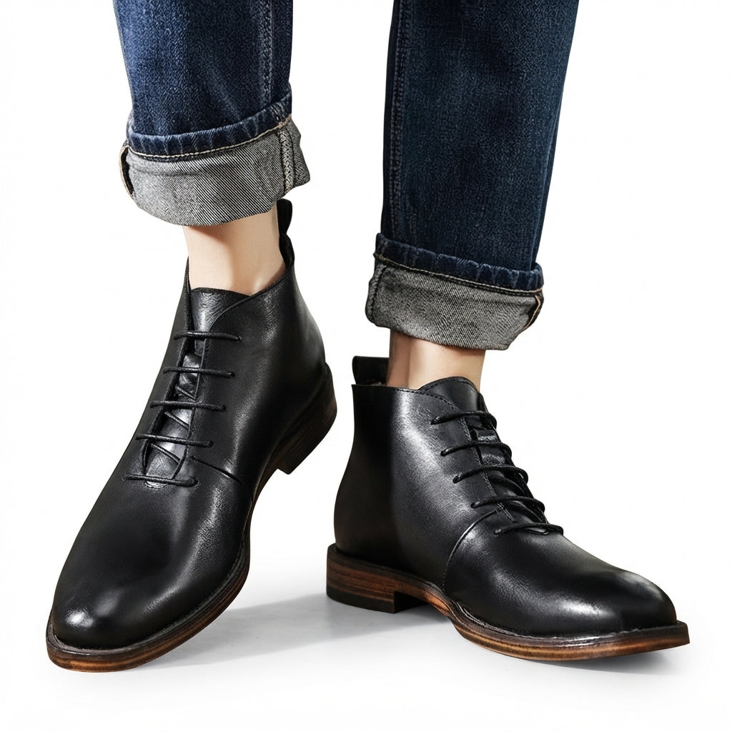 Botas Clásicas de Cuero para Hombre