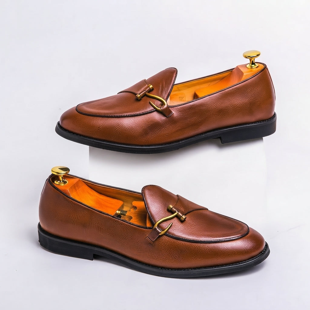 Mocasines de Hebilla Elegantes para Hombre