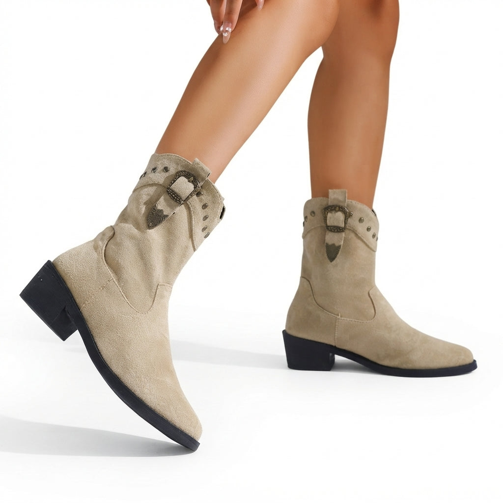 Botas de Vaquera Biker para Mujeres