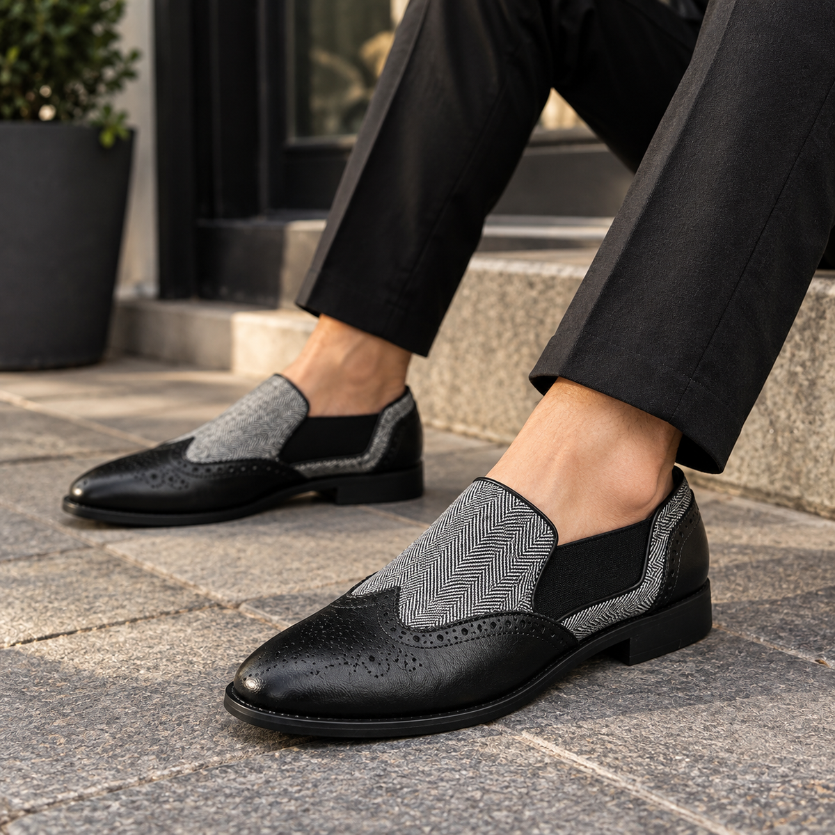 Mocasines de Cuero para Hombre