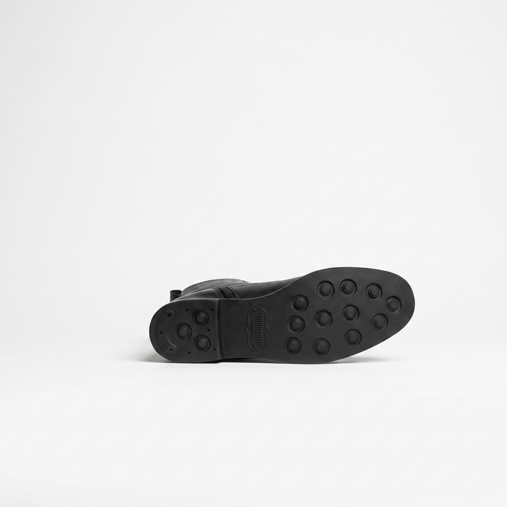 Botas de Cuero de Caño Alto para Mujer con Pantorrilla Ancha