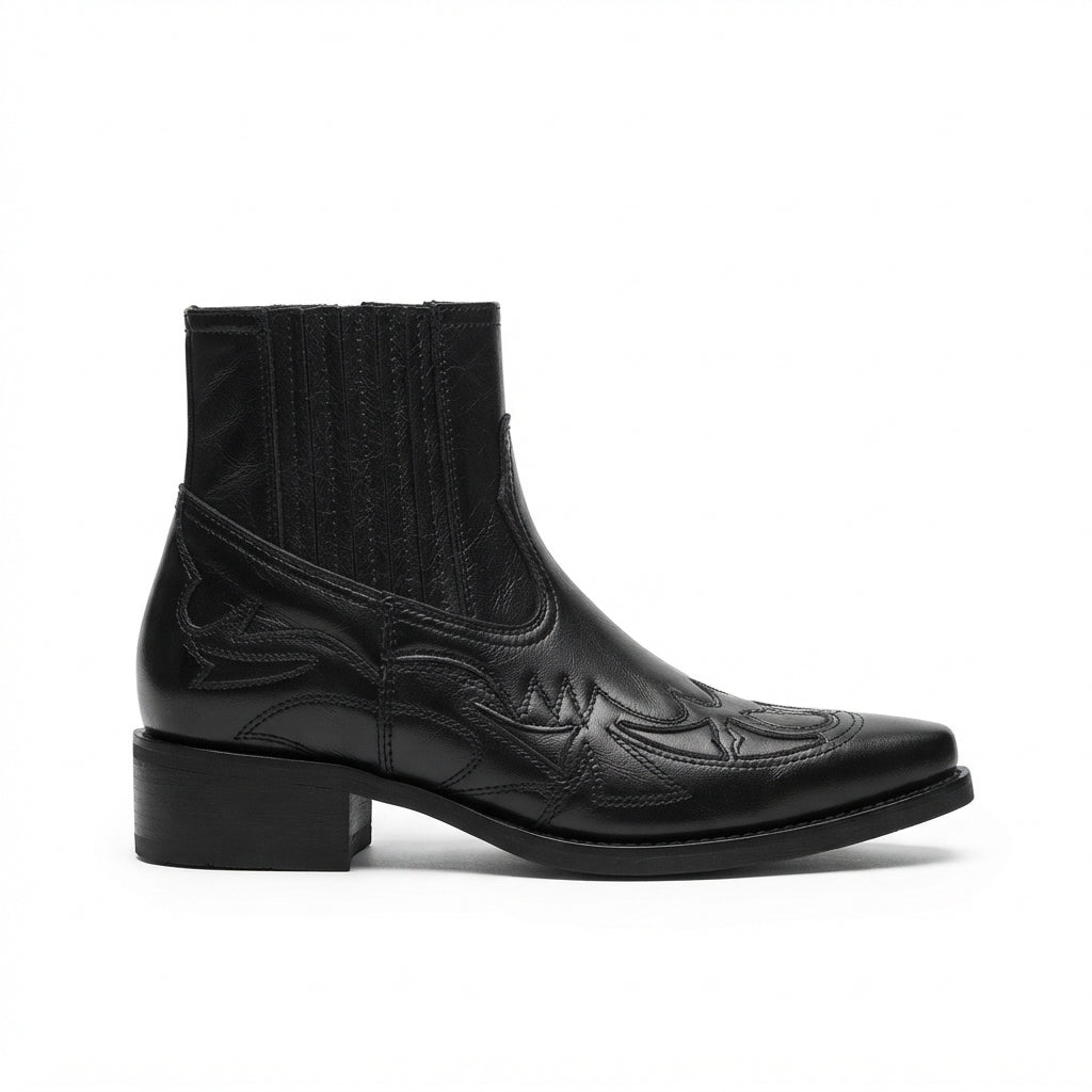Botas de Cuero para Hombre Estilo Cowboy