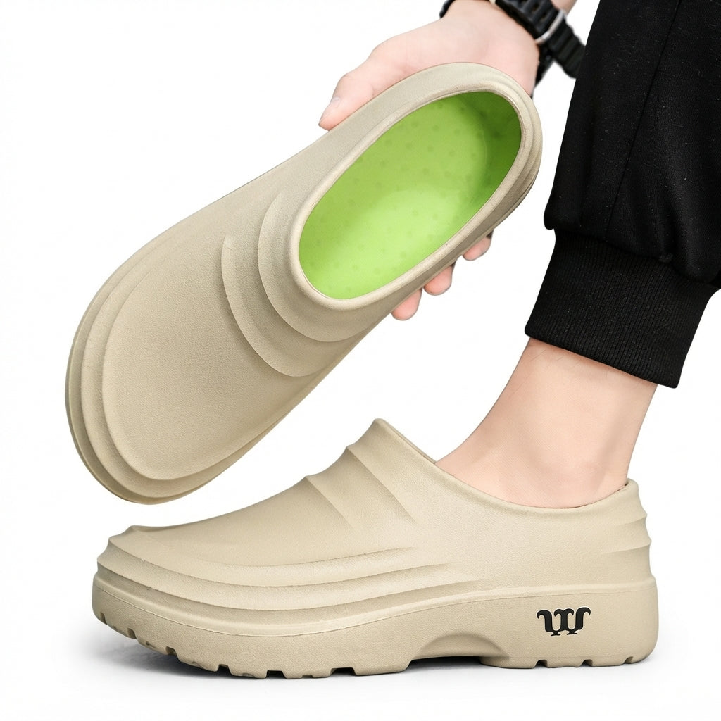 Zuecos de Plataforma Impermeables para Mujeres