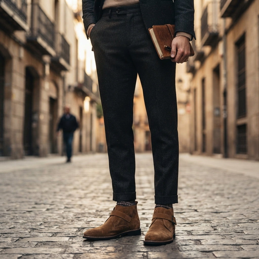 Botas Clásicas de Ante para Hombre