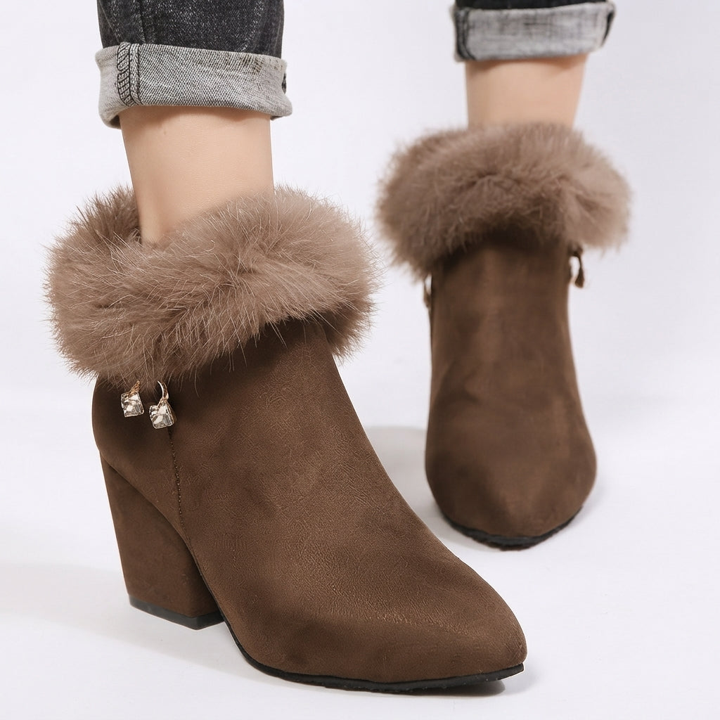 Botines de Tacón Cómodos para Mujeres