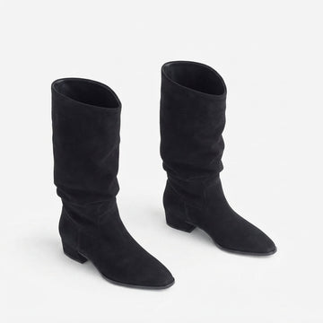 Botas de rodilla holgadas para mujer