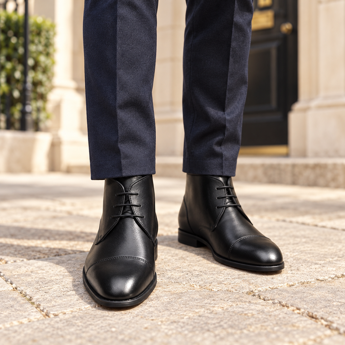 Botas Chukka de Cuero para Hombre