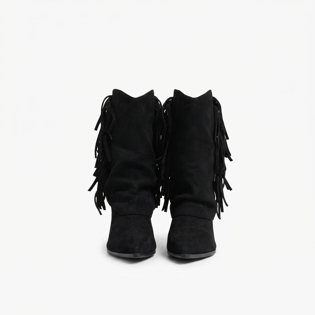 Botas de Cowboy de Ante para Mujeres