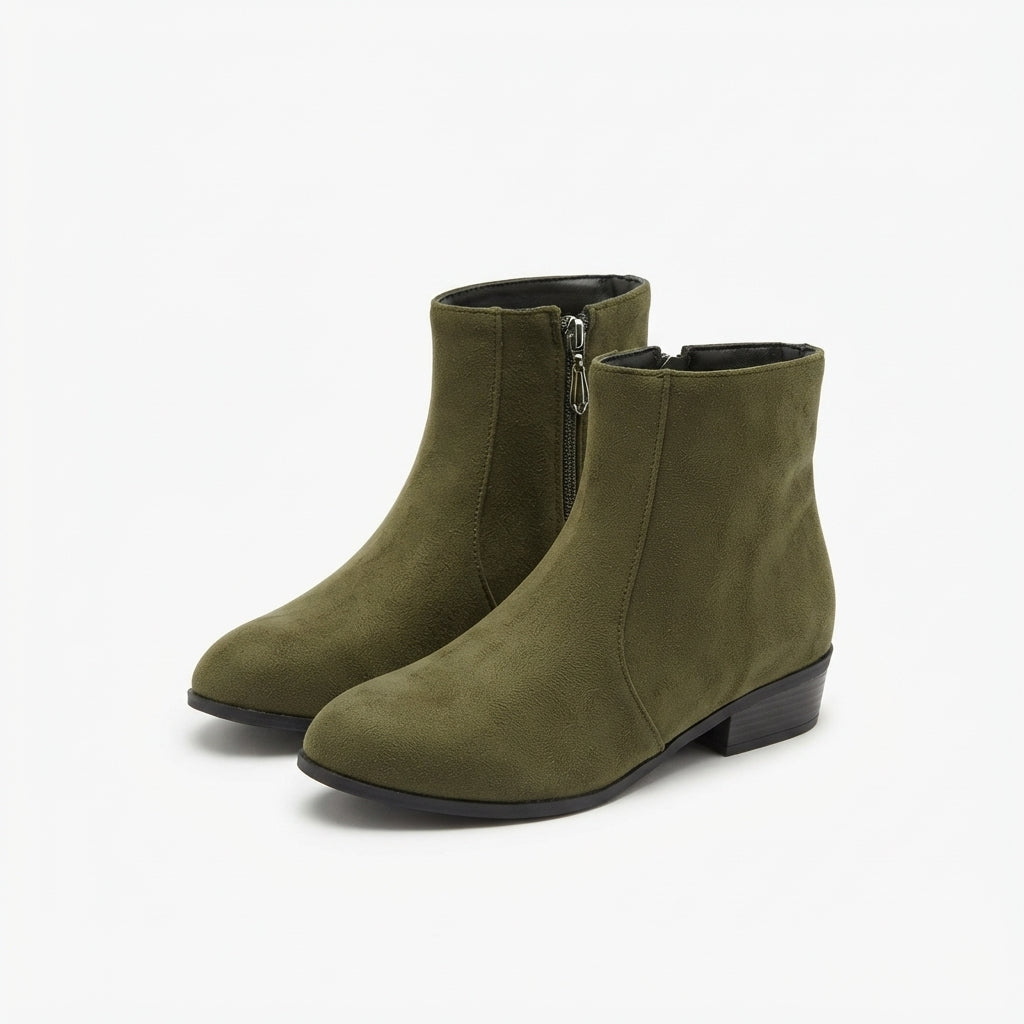 Botines Elegantes de Tacón para Mujer