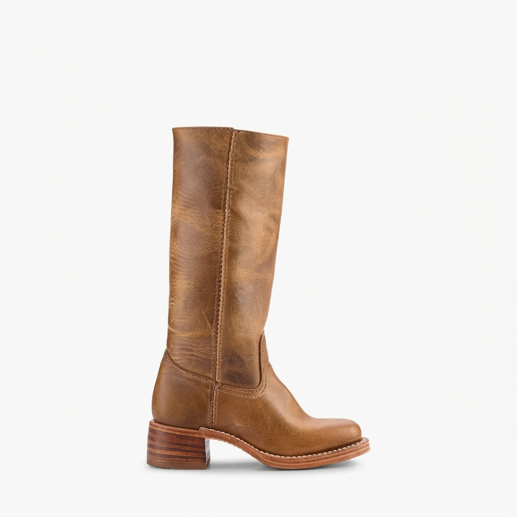 Botas de Cuero Elegantes para Mujer hasta la Rodilla