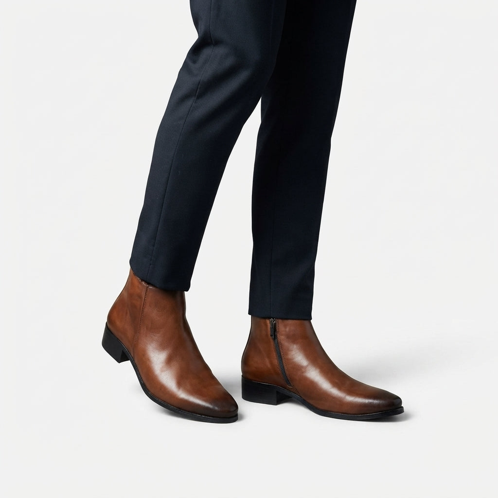 Botas de Cuero para Hombre para Todo el Día