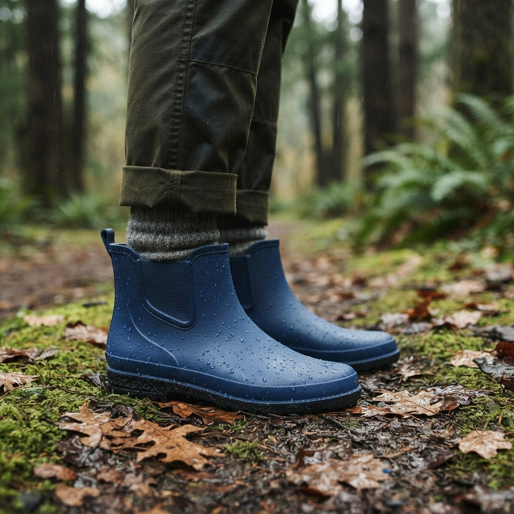 Botas de lluvia Chelsea resistentes para hombres
