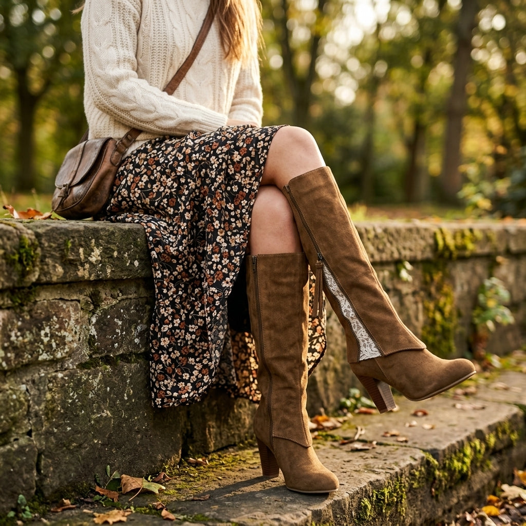 Botas de Tacón Altas para Mujer