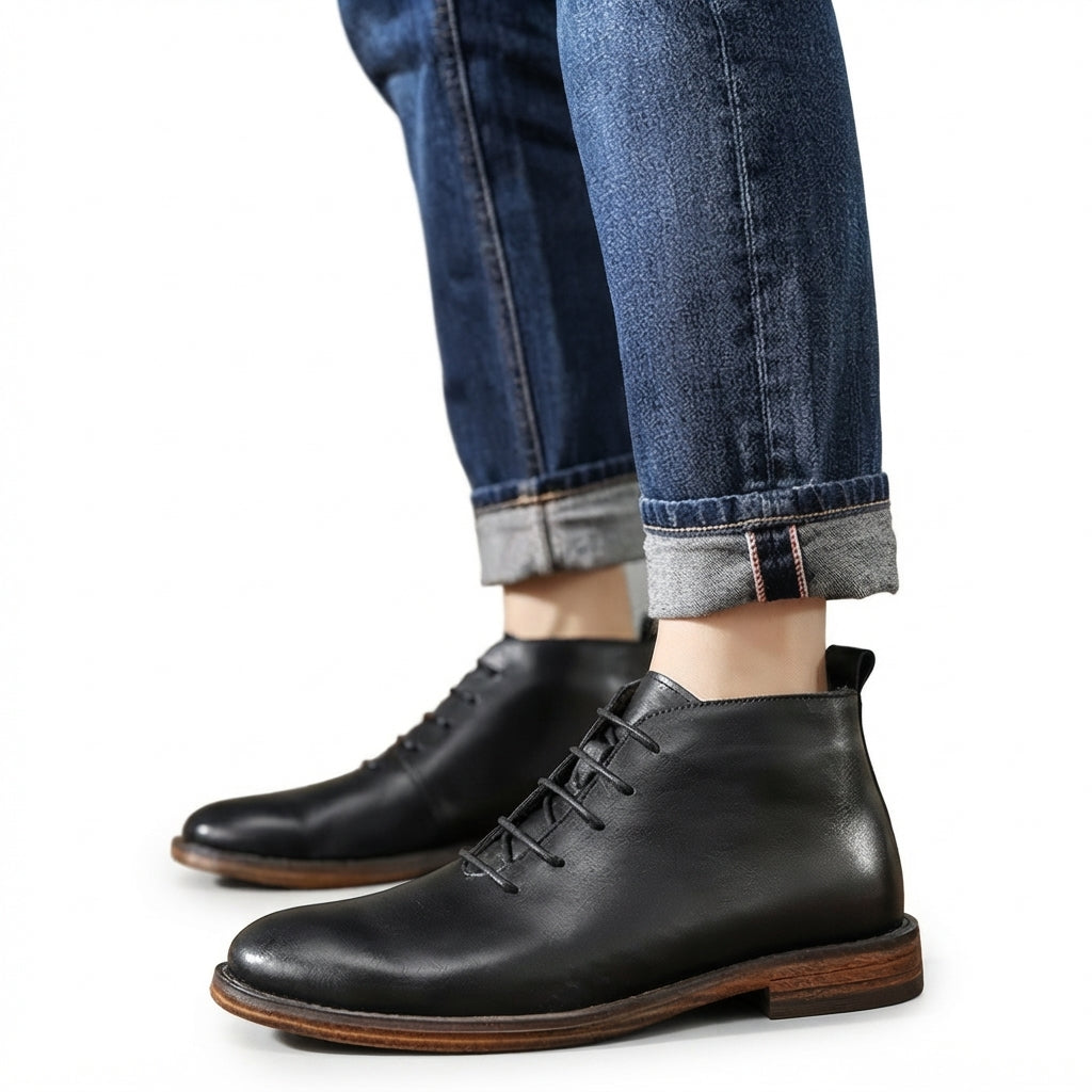 Botas Clásicas de Cuero para Hombre