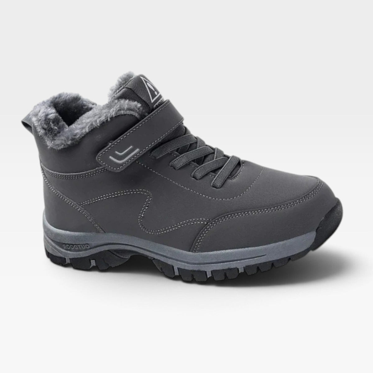 Botas de Invierno Forradas de Piel Unisex – Botas Exteriores Cálidas y Acolchadas