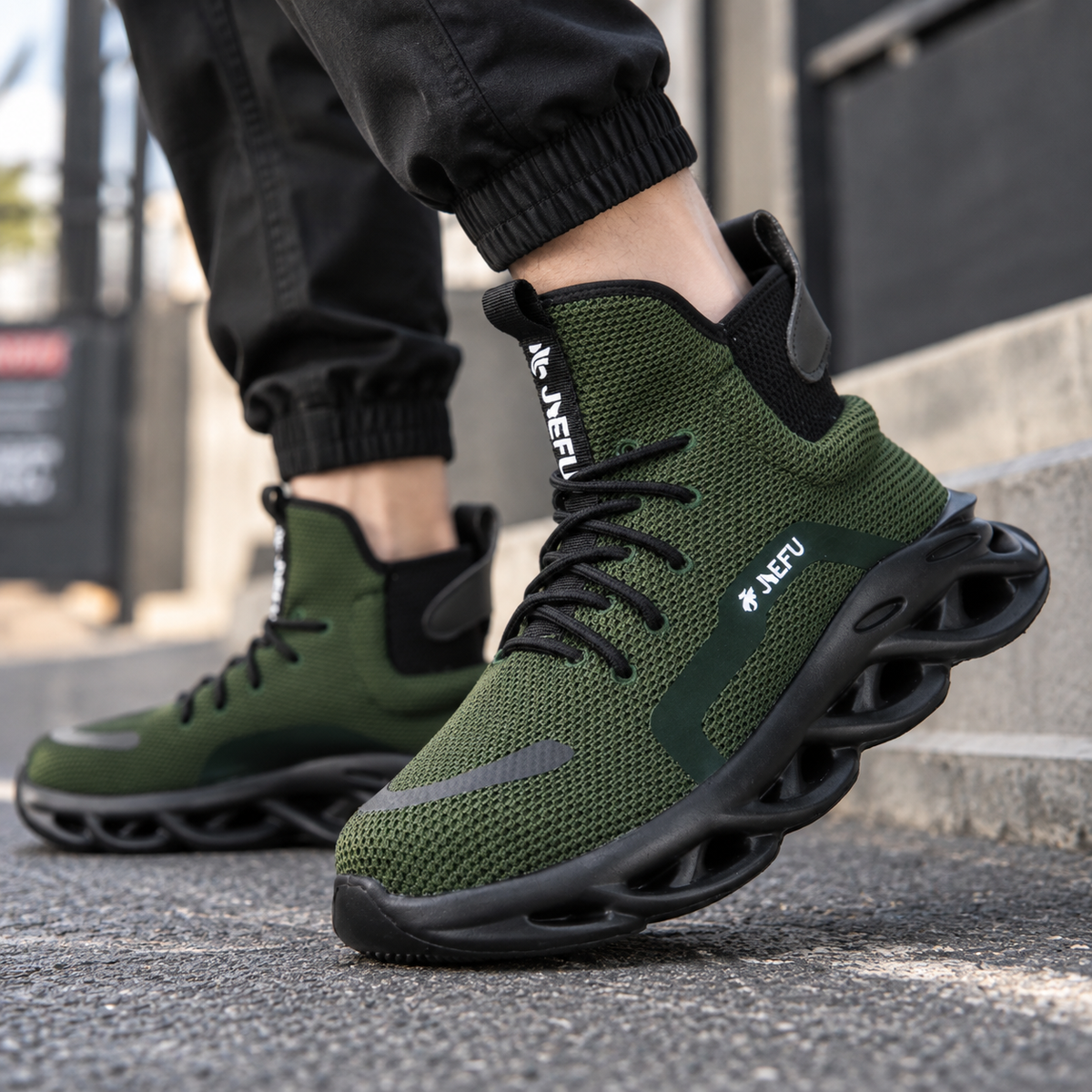 Zapatillas de Seguridad de Puntera Alta para Hombre