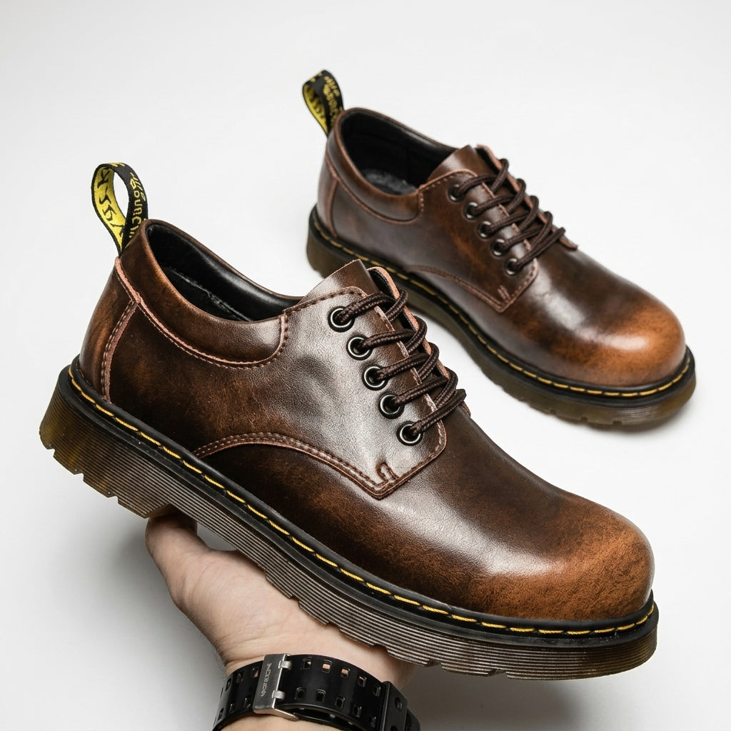 Zapatos Derby de Cuero para Hombre