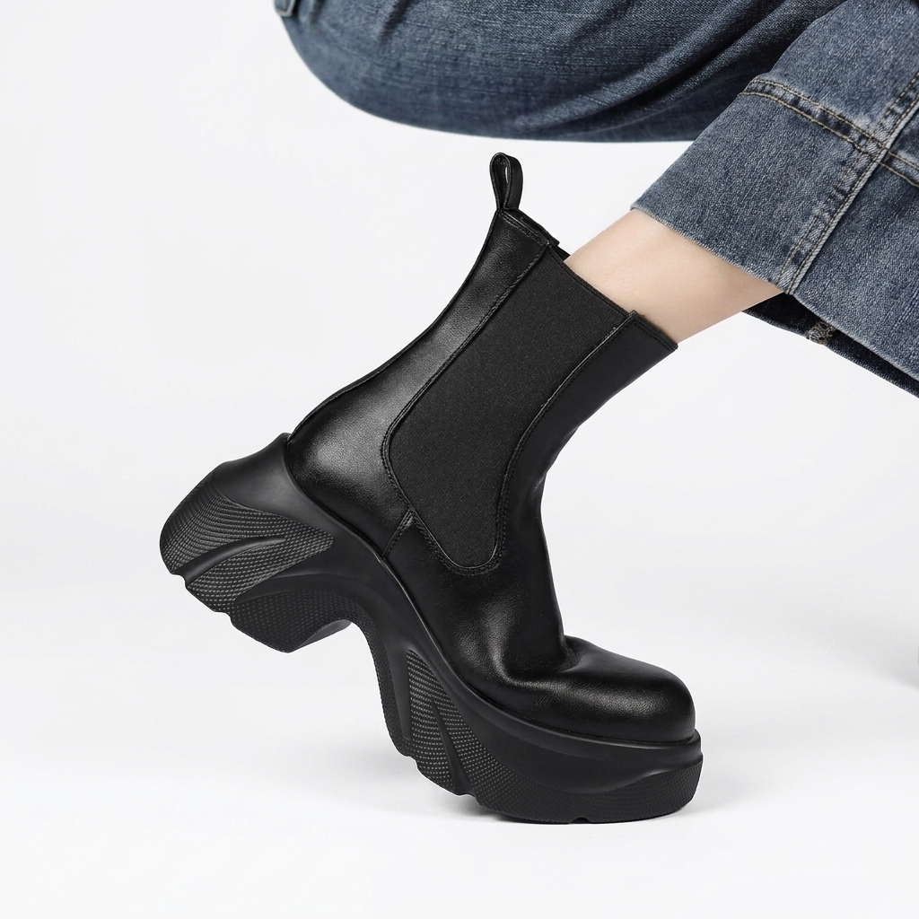 Botas Chelsea de Plataforma para Mujeres
